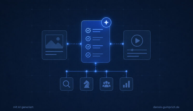 Digitaler Selbstcheck zur Prozessreife eines Content-Teams mit Kriterien für Strategie, Zusammenarbeit und Analyse